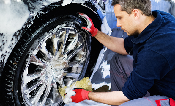 Service esthétique automobile Desharnais en hiver